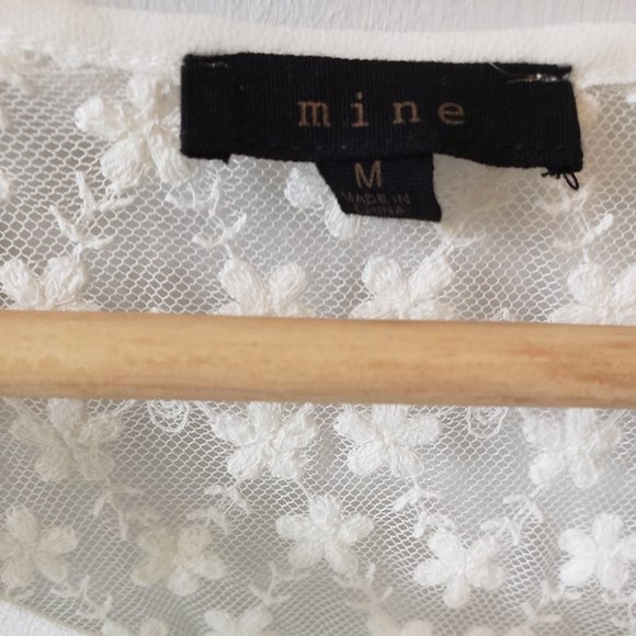 MINE white blouse - Picture 3 of 3